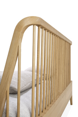 Natural Oak Bed | Ethnicraft Spindle | OROA TRADE