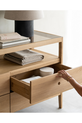 Oiled Oak Dresser | Ethnicraft Spindle | Oroa.com
