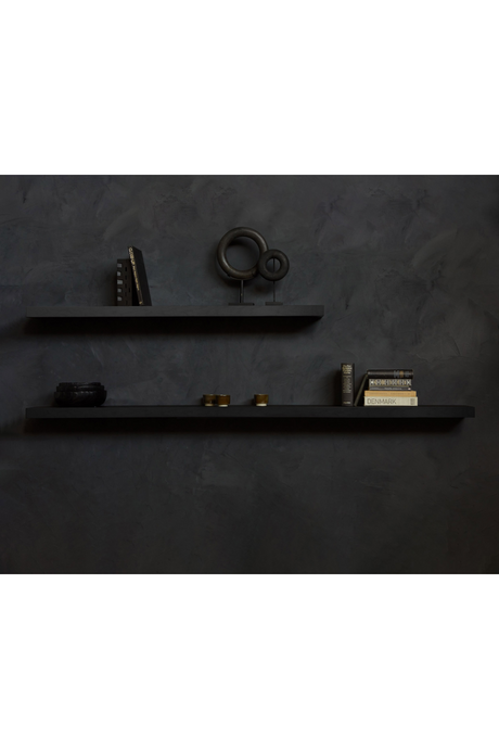 Black Oak Wall Shelf | Ethnicraft | OROA.COM