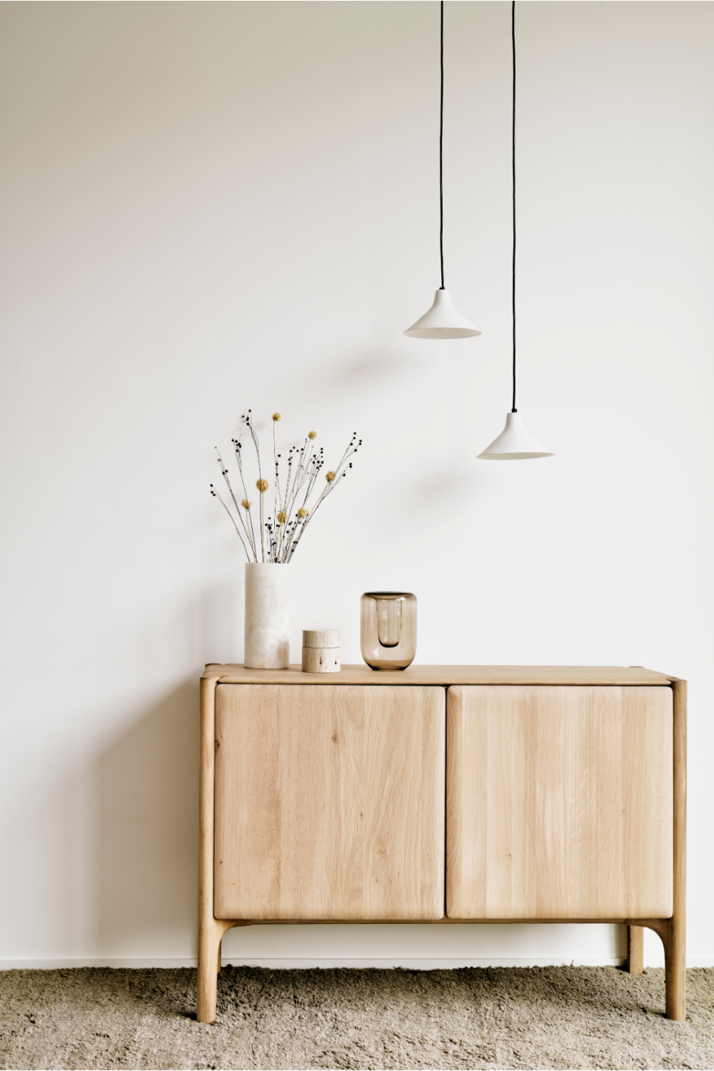 Oiled Oak Sideboard – PI – oak finish alternate view 9