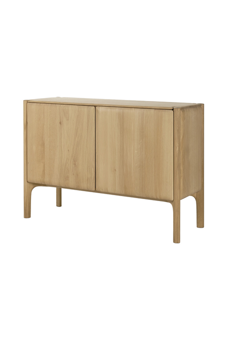Oiled Oak Sideboard – PI – oak finish angled view