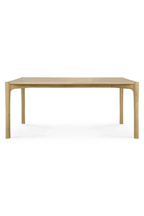 Natural Oak Modern Dining Table | Ethnicraft PI | Oroa.com