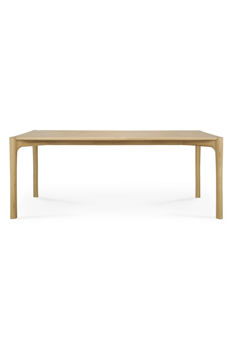 Natural Oak Modern Dining Table | Ethnicraft PI | Oroa.com