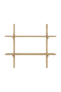Curved Wood Wall Shelf | Ethnicraft PI | OROA.com
