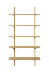 Curved Wood Wall Shelf | Ethnicraft PI | OROA.com