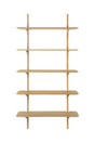 Curved Wood Wall Shelf | Ethnicraft PI | OROA.com