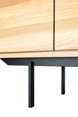 Oak Wood Sideboard with Legs | Ethnicraft Shadow | OROA TRADE