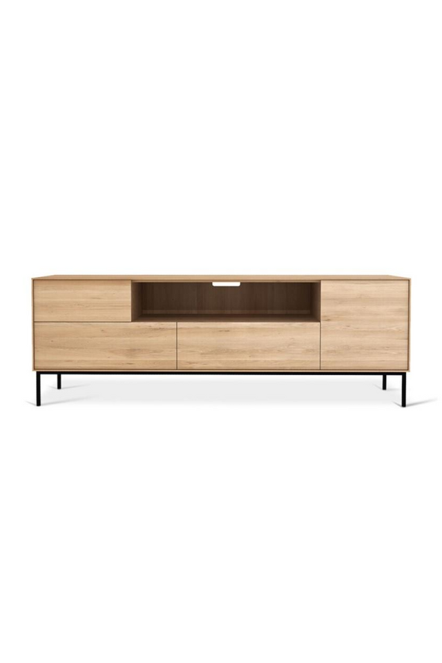 Solid Oak TV Cupboard | Ethnicraft Whitebird | Oroa.com