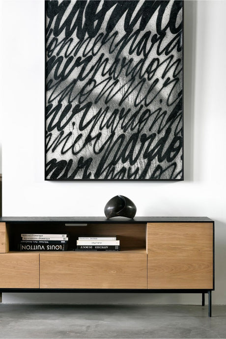 Varnished Oak Media Unit | Ethnicraft Blackbird | OROA.com