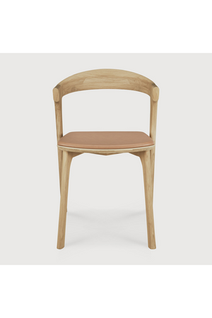 Cushioned Scandinavian Dining Chair | Ethnicraft Bok | Oroa.com
