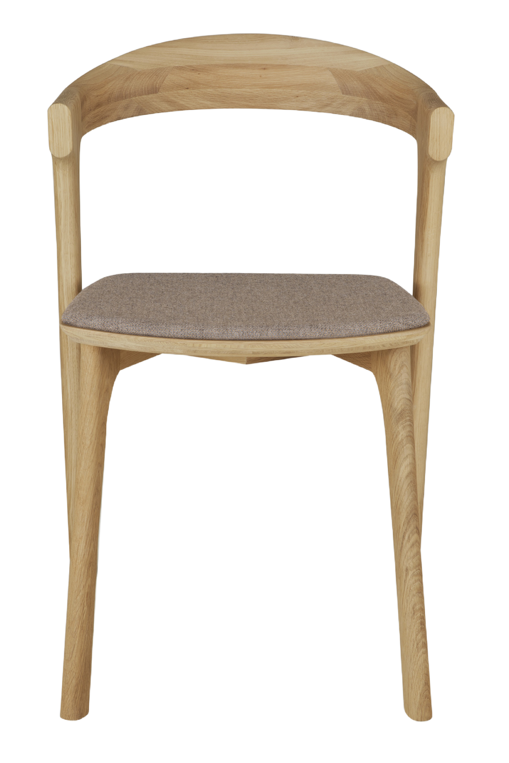 Cushioned Scandinavian Dining Chair | Ethnicraft Bok | Oroa.com