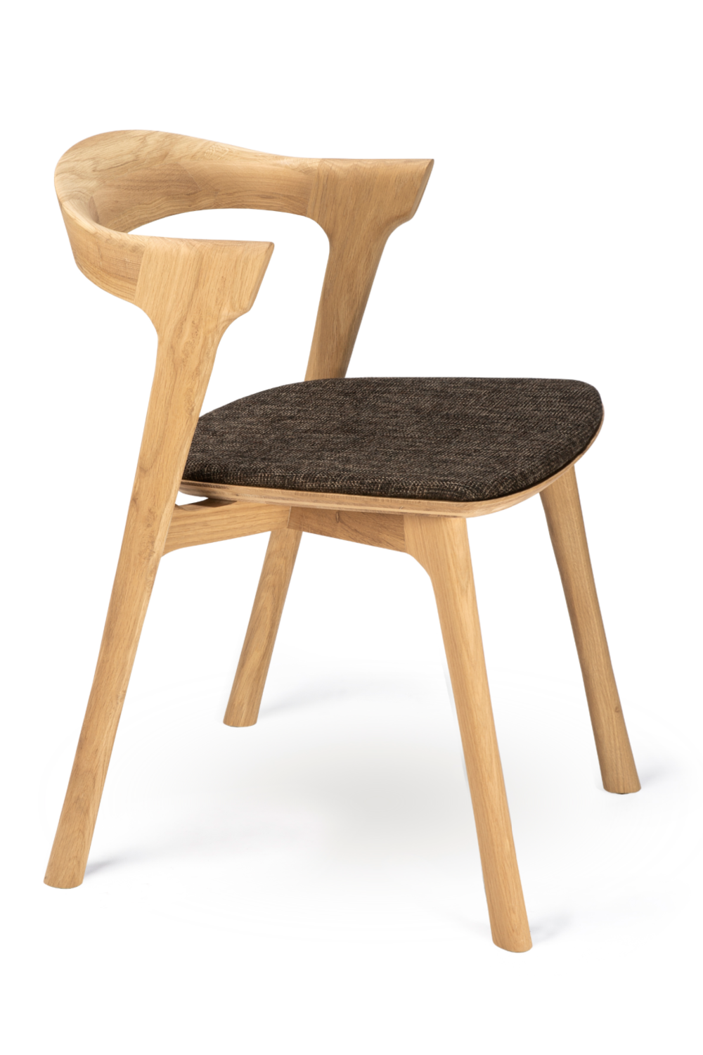 Cushioned Scandinavian Dining Chair | Ethnicraft Bok | Oroa.com