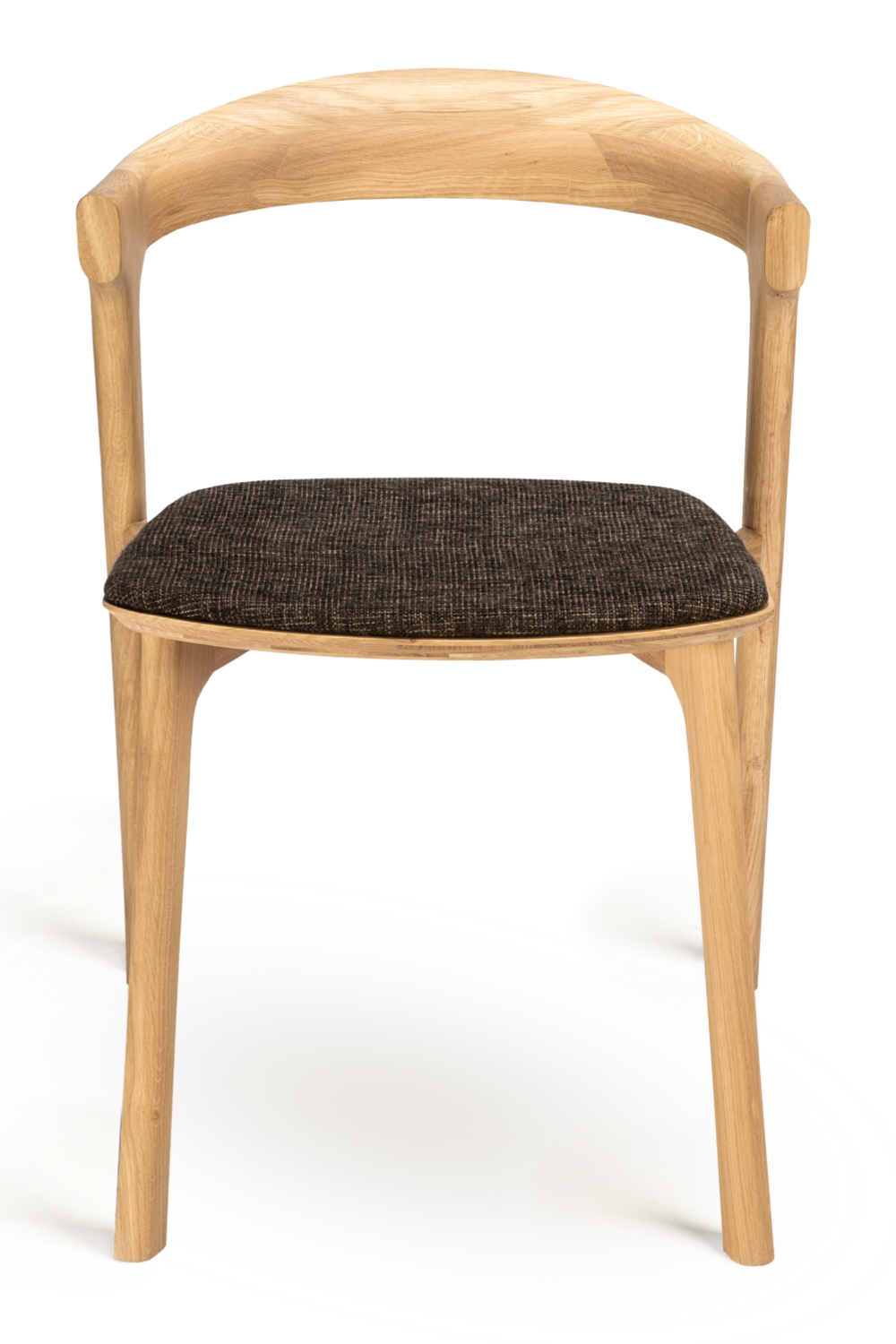 Cushioned Scandinavian Dining Chair | Ethnicraft Bok | Oroa.com