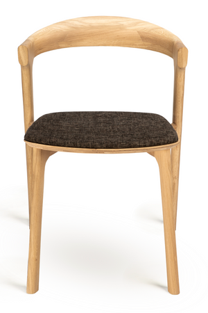 Cushioned Scandinavian Dining Chair | Ethnicraft Bok | Oroa.com