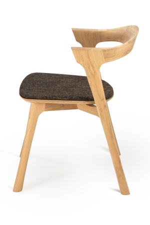 Cushioned Scandinavian Dining Chair | Ethnicraft Bok | Oroa.com
