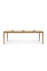 Varnished Oak Co-Work Desk | Ethnicraft Bok | OROA.COM