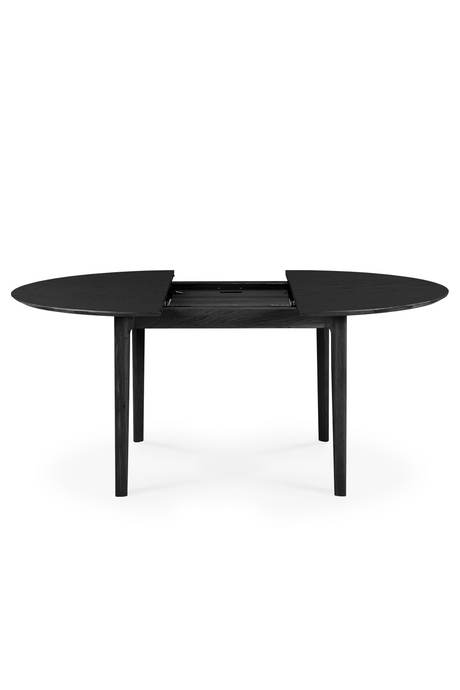 Oak Extendable Round Dining Table | Ethnicraft Bok | Oroa.com