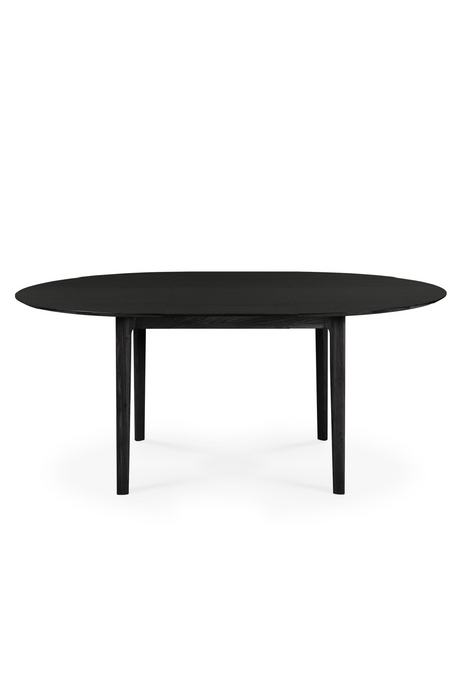 Oak Extendable Round Dining Table | Ethnicraft Bok | Oroa.com