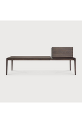 Minimalist Extendable Dining Table | Ethnicraft Bok | Oroa.com