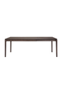 Minimalist Extendable Dining Table | Ethnicraft Bok | Oroa.com
