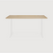 Oak Adjustable Desk M | Ethnicraft Bok | Oroa.com