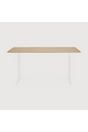 Oak Adjustable Desk L | Ethnicraft Bok | Oroa.com