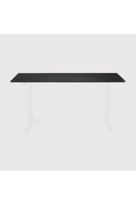 Oak Adjustable Desk L | Ethnicraft Bok | Oroa.com
