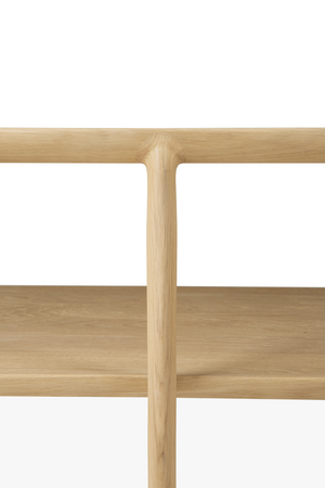 Solid Oak Oval Coffee Table | Ethnicraft Bok | Oroa.com