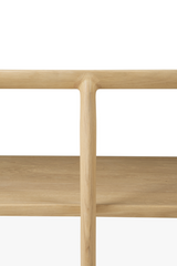 Solid Oak Oval Coffee Table | Ethnicraft Bok | Oroa.com