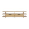 Varnished Teak TV Cupboard | Ethnicraft Kabuki | Oroa.com