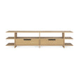 Varnished Teak TV Cupboard | Ethnicraft Kabuki | Oroa.com
