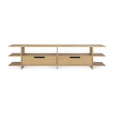 Varnished Teak TV Cupboard | Ethnicraft Kabuki | Oroa.com