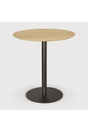 Round Pedestal Dining Table | Ethnicraft Blend | Oroa.com