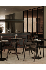 Round Pedestal Dining Table | Ethnicraft Blend | Oroa.com