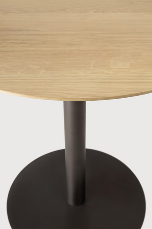 Round Pedestal Dining Table | Ethnicraft Blend | Oroa.com