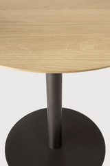 Round Pedestal Dining Table | Ethnicraft Blend | Oroa.com
