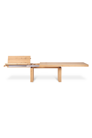 Scandinavian Extendable Dining Table | Ethnicraft Double | Oroa.com