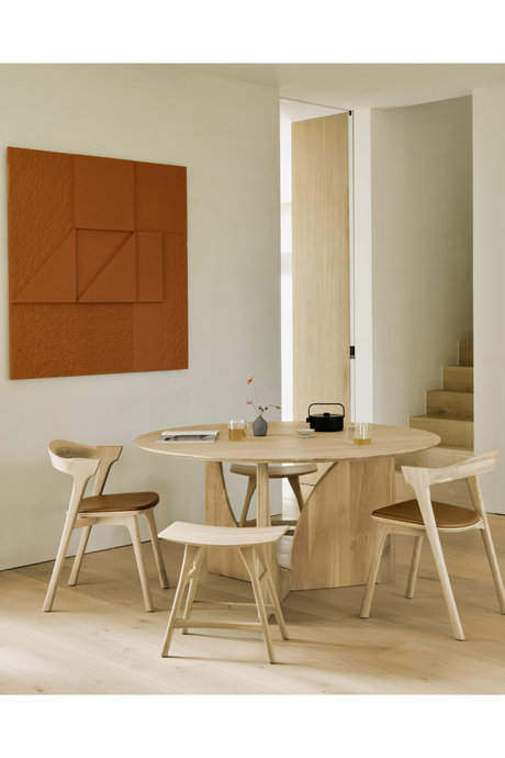 Oak Dining Stool – Osso – oak finish alternate view 13