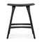 Classic Black Oak Counter Stool | Ethnicraft Osso | Oroa.com