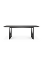 Black Oak Modern Dining Table | Ethnicraft Geometric | Oroa.com