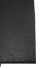 Black Oak Modern Dining Table | Ethnicraft Geometric | Oroa.com