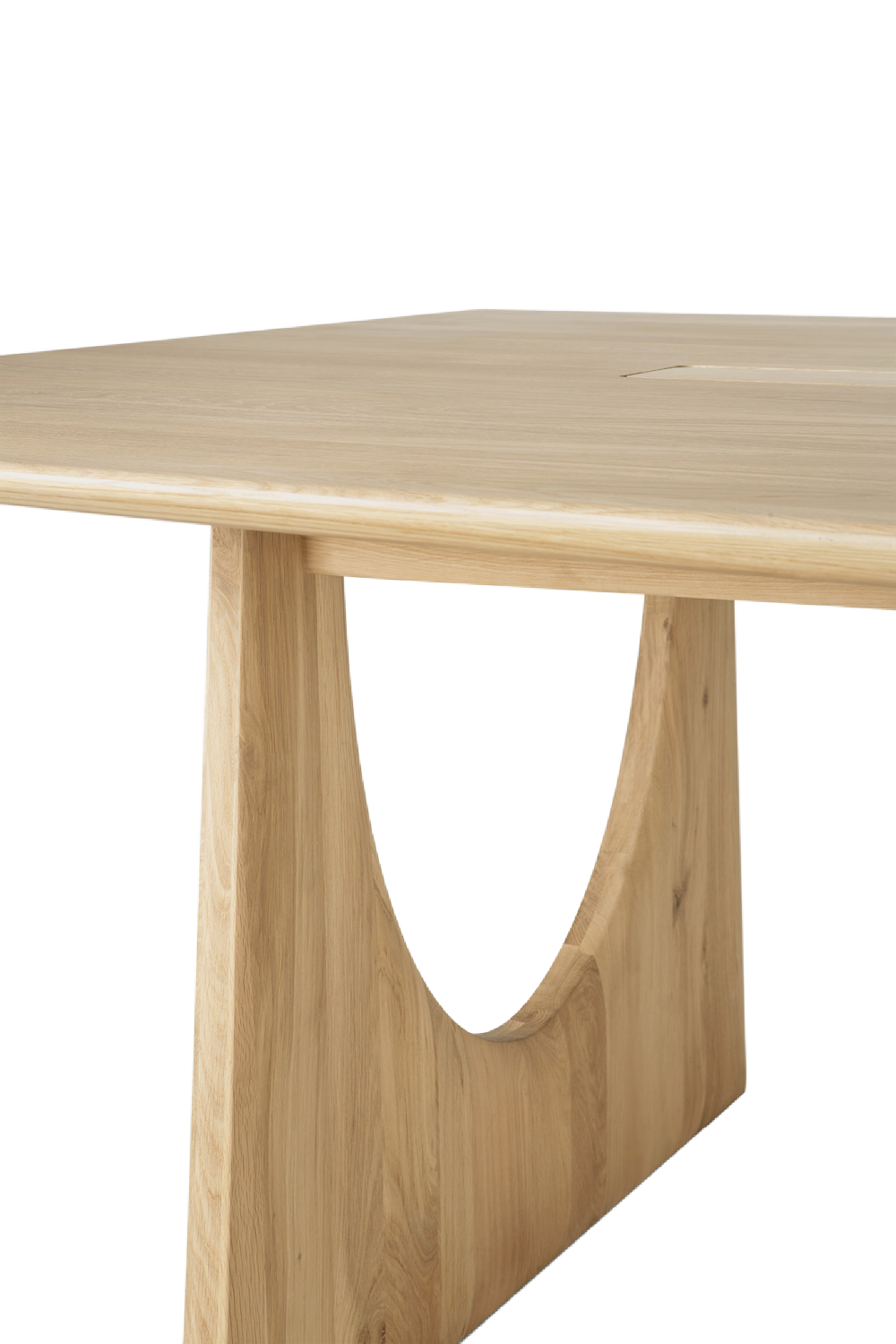 Natural Oak Meeting Table | Ethnicraft Geometric | Oroa.com