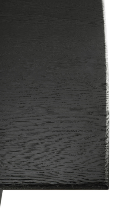 Black Oak Modern Dining Table | Ethnicraft Geometric | Oroa.com