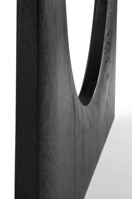 Black Oak Modern Dining Table | Ethnicraft Geometric | Oroa.com