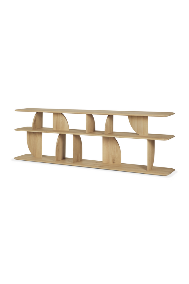 Oak Sofa Console | Ethnicraft Geometric | OROA.com
