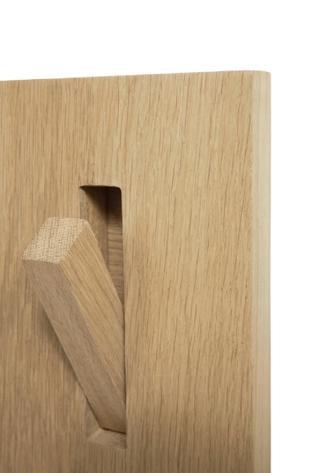Solid Oak Wall Hanger | Ethnicraft Utilitile | Oroa.com