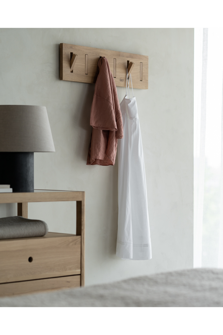 Solid Oak Wall Hanger | Ethnicraft Utilitile | Oroa.com