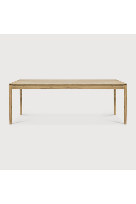 Varnished Oak Dining Table | Ethnicraft Bok | Oroa.com