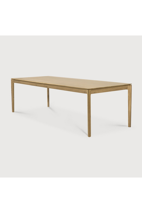 Varnished Oak Dining Table | Ethnicraft Bok | Oroa.com