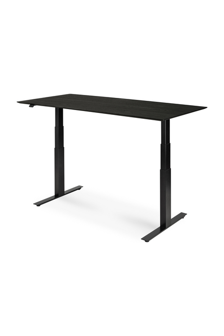 Oak Adjustable Desk M | Ethnicraft Bok | Oroa.com